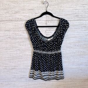 MAX STUDIO off the shoulder blouse | SIZE XS